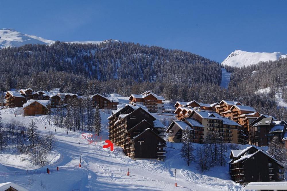 Appart A Puy Saint Vincent 1700 Res Emeraude Пюи-Сен-Венсан Экстерьер фото